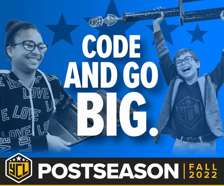 Code and Go Big YCL Playoffs banner