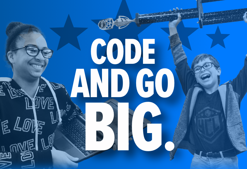Code and Go Big YCL Playoffs banner